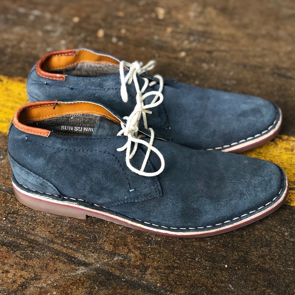 Kenneth Cole suede Chukka boots Men’s 9 Blue